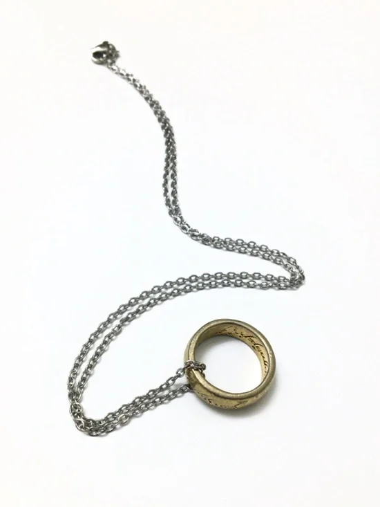 The “One Ring” Necklace—The Lord of the Rings - Picture 3 of 6